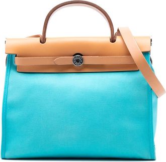 Herm&egrave;s Pre-owned Hermes Toile Herbag Zip 31 Ladies [P]