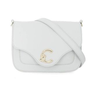 Coccinelle Shoulder Bags, female, Blue, Size: ONE SIZE Light Blue Leather Shoulder Bag