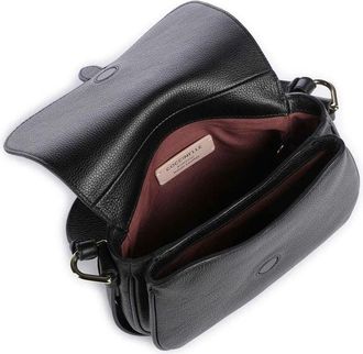 Coccinelle Womens Handbag Black Micro Grainy Leather Bags - Handbags