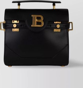 Balmain 23 buzz leather bag