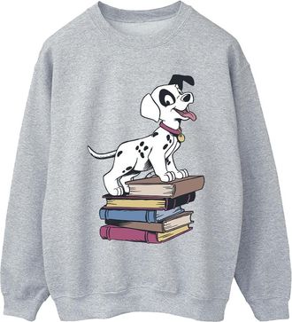 Disney Dames/Dames 101 Dalmati&euml;rs Boeken Sweatshirt (Sportgrijs)