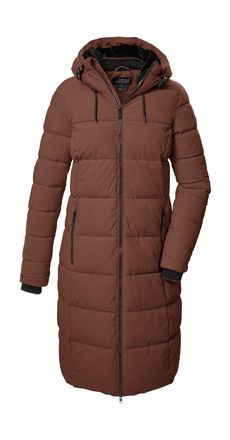 Killtec Steppmantel KILLTEC KOW 56 WMN QLTD CT, Damen, Gr. 38, cappuccino, Obermaterial: 100% Polyester;Futter: 100% Polyester;F&uuml;llung: 100% Polyester, M&auml;ntel