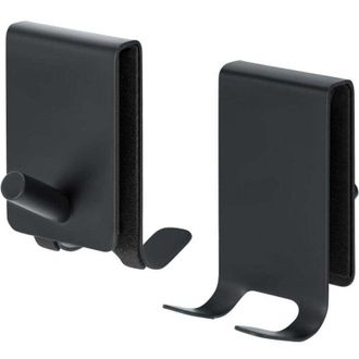 OEM Gancho Para Toallas De Ducha, No Requiere Perforaci&oacute;n, Ganchos De Acero Inoxidable Para Puertas De Ba&ntilde;o, Apto Para Vidrio De 4 A 10 Mm De Grosor, 2 Pi