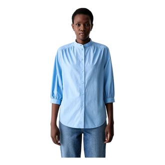 Marc O'Polo Donna, Camicette, Blu, L, new
