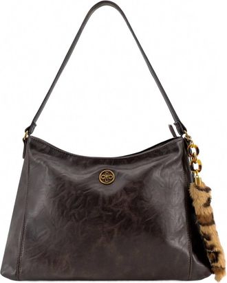 Like Dreams Womens Prive Mini Tote Bag In Brown