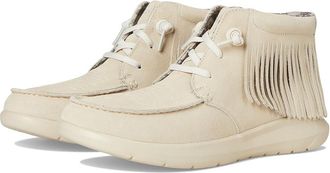 Ariat Hilo High-Top Fringe Womens Flat Shoes Sand Suede : 7.5 B - Medium, Leather