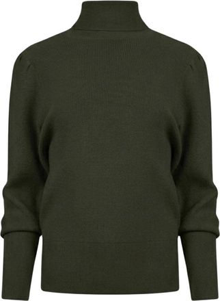 Nukus Nukus - Sylvia Pullover Lurex - Dames - Truien - Groen - Maat: XL Viscose