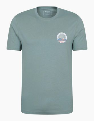 Mountain Warehouse Mens Mountain Warehouse Mens St Ives T-Shirt - Green - Size: 36