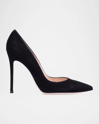 Gianvito Rossi 105mm Suede Pumps