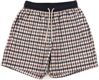 Aquascutum Iconische Volley Zwemshorts - Heren - Strandmode - Veelkleurig - M - Polyester - Badmode