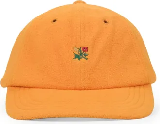 Aim&eacute; Leon Dore Orange Fleece Crest Baseball Cap