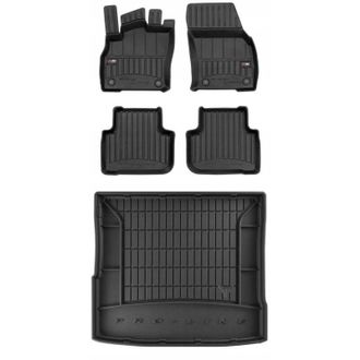 OEM Set 3d Alfombrillas Y Alfombrillas Audi Q3 2 Sportback Desde 2018