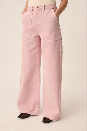 des petit hauts Katoenen broek met wijde pijpen, LUKA