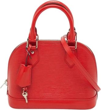 Louis Vuitton Pre-owned Mini Bags, female, Red, Size: ONE SIZE Pre-owned Alma BB