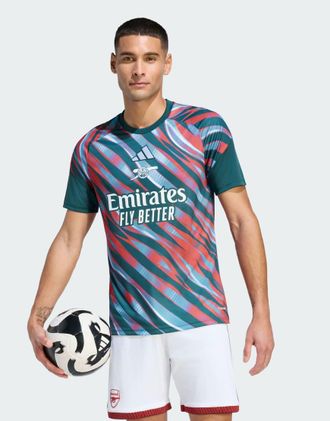 adidas adidas Performance - Arsenal FC 26/27 - Maglia pre-partita verde utility