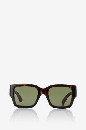 Gucci Dreifarbige quadratische Sonnenbrille GG