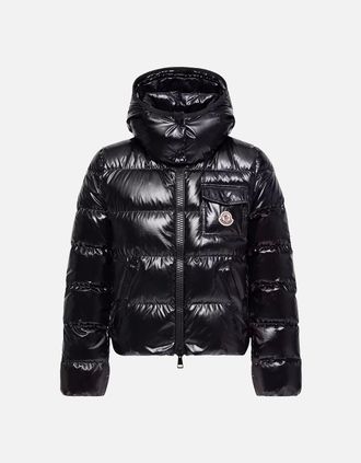 Moncler Womens WOMENS ANDRO JACKET - Black - Size: 10