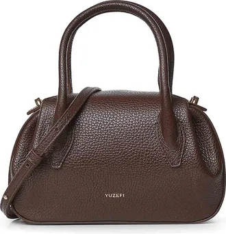 Yuzefi Leather Oyster Mini Bag