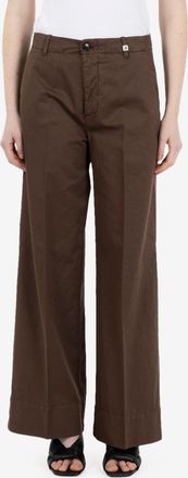 Myths Pantaloni crop testa di moro