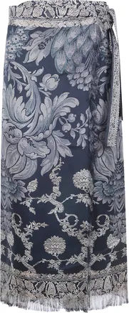 Pierre-Louis Mascia Skirt Silk Aloes