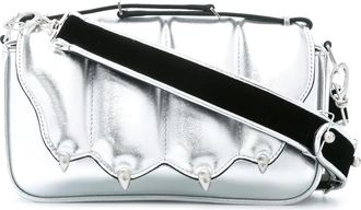 Marco De Vincenzo claw design shoulder bag - Effetto metallizzato