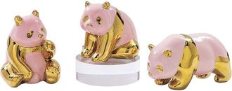 Port 68 Set Of 3 Panda Objects