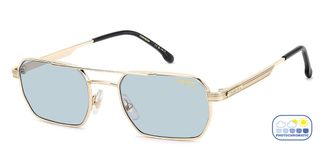 Carrera 389/S J5G/SD Mens Sunglasses Gold Size 54