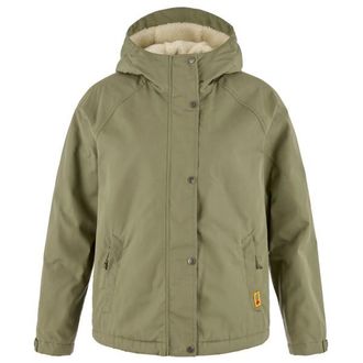 Fj&auml;llr&auml;ven Vardag G-1000 Pile Jacket Freizeitjacke f&uuml;r Damen | oliv