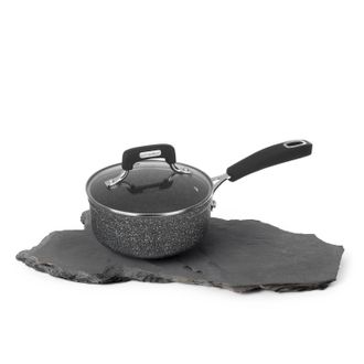 KASANOVA Casseruola New Petra Dark, da 16 cm con manico