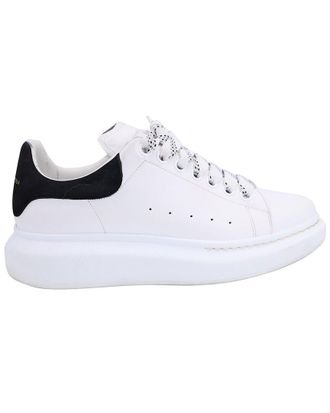 Alexander McQueen Alexander Mcqueen Womens Leather Oversized Sneaker, Size Eu | 39.5 (Authentic Pre-Loved)