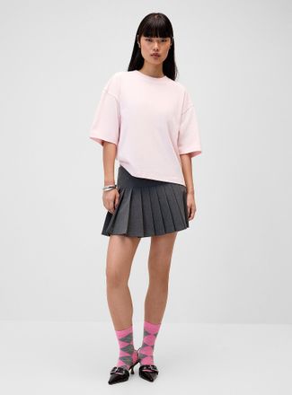 Twik Womens Pleated dress miniskirt
