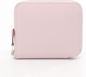 Herm&egrave;s Pink Epsom Leather Coin Purse/Coin Case (Pre-Owned)