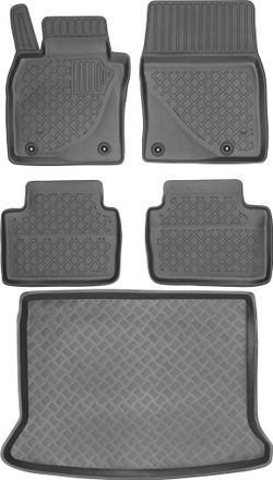 OEM Mazda Cx-30 Crossover De 2019 (juego) - Alfombrillas Para Coche + Alfombrilla Para Maletero