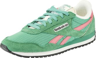 Reebok Classic Sneaker REEBOK CLASSIC CLASSIC AZ, Damen, Gr. 37,5, upgrade gr&uuml;n, upgrade gr&uuml;n, passion pink, Leder, Synthetik, Textil, Schuhe Sneaker