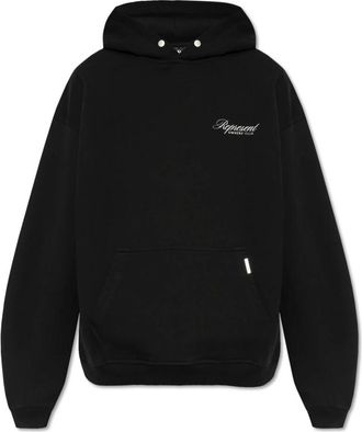 Represent Owners Club Script Hoodie - Heren - Hoodies - Zwart - M - Katoen - Hoodies & sweatvesten