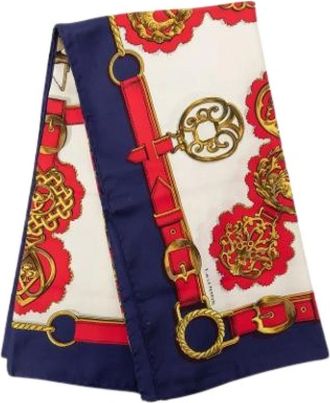 Herm&egrave;s Pre-owned Foulard Cuivreries - - Pre-owned - Donna - Multicolore - ONE SIZE