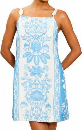 Mestiza New York Bea Mini Dress In Blue