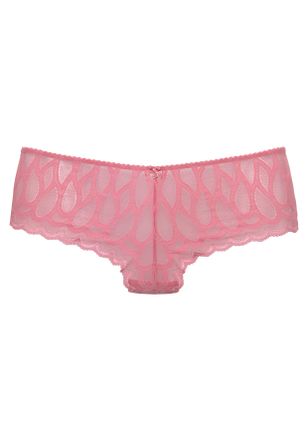 Lascana Panty LASCANA Evita, Damen, Gr. 32/34, pink, Spitze, Obermaterial: 90% Polyamid, 10% Elasthan, Unterhosen Panty, aus leicht transparenter Spitze