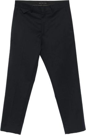 low brand Slim Cropped Broeken - Heren - Straight fit broeken - Blauw - W38 - Wol - Broeken
