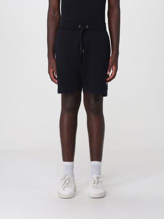 Moschino Pantaloncini sportivi in cotone con vita elasticizzata e coulisse