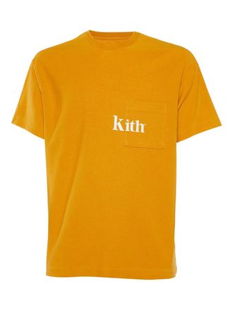 Kith cotton T-shirt - Yellow