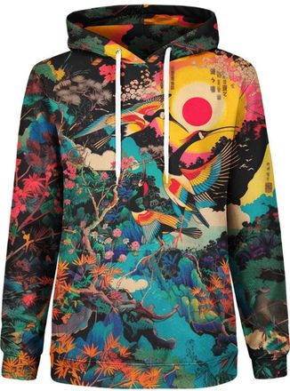 Mr. Gugu & Miss Go Japanese Heron Hoodie