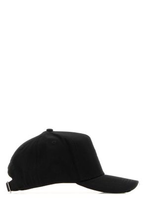 Dsquared2 Mens Black Cotton Baseball Cap M436 Exterior: Cappelli Hat