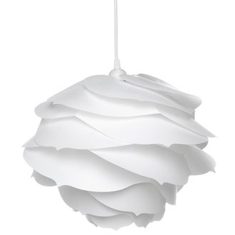 Beliani L&aacute;mpara De Techo Blanca 113 Cm Con Forma De Flor Plegable Moderna Nile