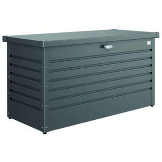 BIOHORT Baule in Metallo Large Biohort Grigio Scuro Metal
