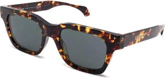 Versace Zonnebril - Heren - Zonnebrillen - Bruin - 52 MM - Accessoires