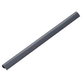 vidaXL 100 pcs Fence Strip Clips PVC Anthracite, 45477