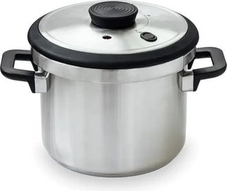 Lacor Olla A Presi&oacute;n Lacor Sicuro 8l Acero Inoxidable