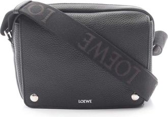 Loewe Pre-owned Loewe Medium Leather Pebble Messenger Bag Ladies VCI55C9MT1EPJTYY