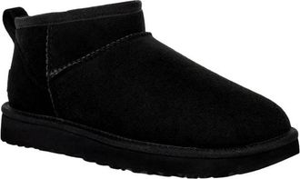 UGG Womens Classic Ultra Mini Boot In Black